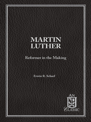 cover image of Martin Luther Reformer In the Making